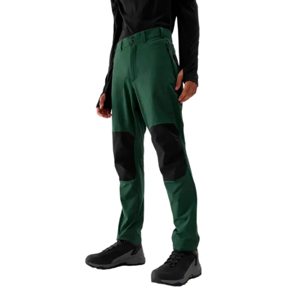 Pantaloni sportivi pentru bărbați 4F 4FAW23TFTRM362-40S L/ Green photo 3