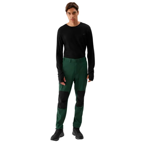 Pantaloni sportivi pentru bărbați 4F 4FAW23TFTRM362-40S M/ Green photo 2