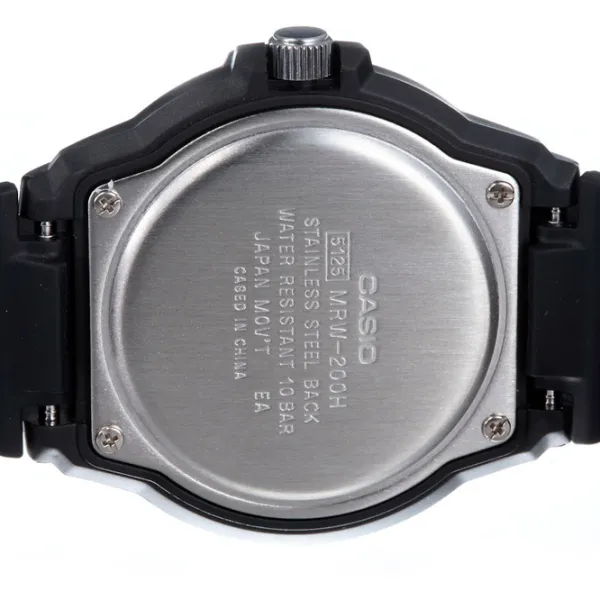 Наручные часы для мужчин Casio MRW-200H-1B2 Кварцевый/ 45 мм photo 6 Наручные часы для мужчин Casio MRW-200H-1B2 Кварцевый/ 45 мм photo 6