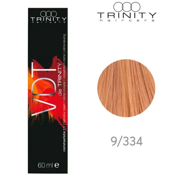 Vopsea de păr Trinity VDT Cod culoare: 9-334, 60 ml photo 2