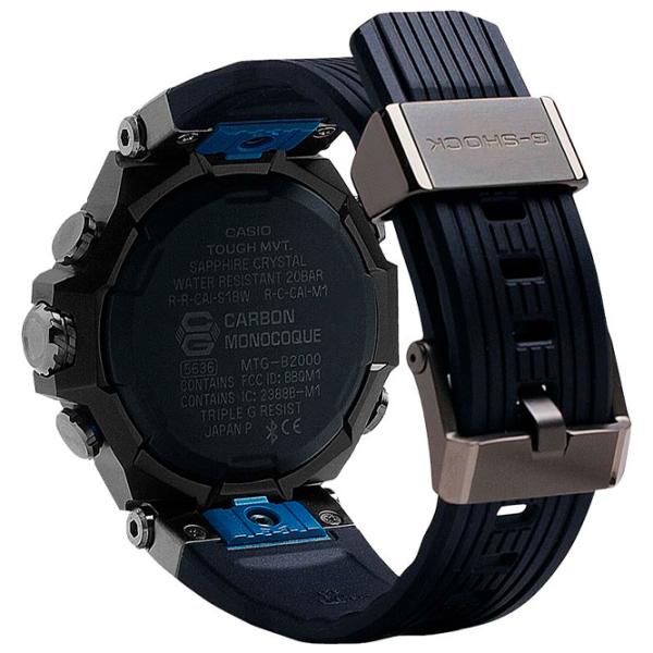 Наручные часы для мужчин Casio MTG-B2000B-1A2ER Кварцевый/ 50 мм photo 4