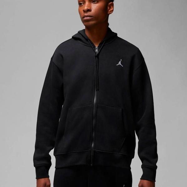 Hanorac pentru bărbați Nike M Jordan Ess Flc Fz Hoodie Drept/ Black photo 2