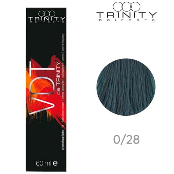 Vopsea de păr Trinity VDT Cod culoare: 0-28, 60 ml photo 2 Vopsea de păr Trinity VDT Cod culoare: 0-28, 60 ml photo 2