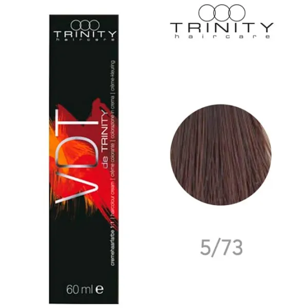 Краска для волос Trinity VDT Код цвета: 5-73, 60 мл photo 2 Краска для волос Trinity VDT Код цвета: 5-73, 60 мл photo 2