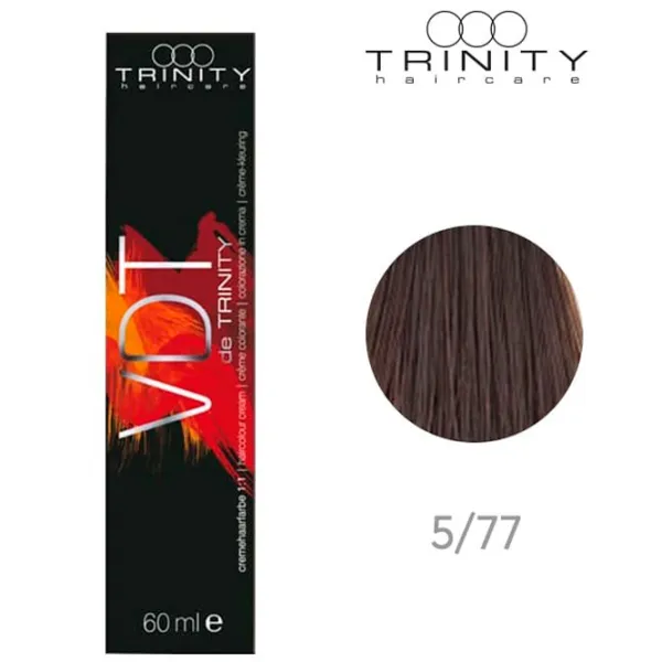 Краска для волос Trinity VDT Код цвета: 5-77, 60 мл photo 2 Краска для волос Trinity VDT Код цвета: 5-77, 60 мл photo 2