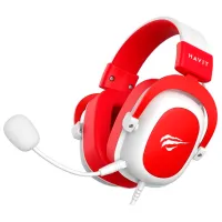 Căști Havit H2002D White Red Cu fir/ Gaming photo 2