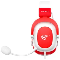 Căști Havit H2002D White Red Cu fir/ Gaming photo 4