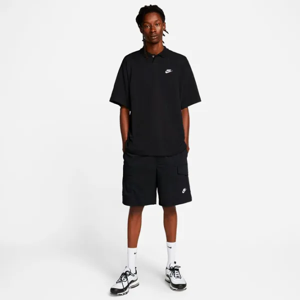 Футболка поло для мужчин Nike M Club Polo Matchup Os Черный photo 3 Футболка поло для мужчин Nike M Club Polo Matchup Os Черный photo 3