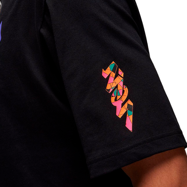 Футболка для мужчин Jordan Zion Seasonal Tee 100% хлопок/ Черный photo 3 Футболка для мужчин Jordan Zion Seasonal Tee 100% хлопок/ Черный photo 3