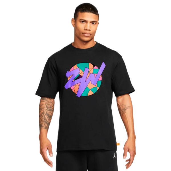 Футболка для мужчин Jordan Zion Seasonal Tee 100% хлопок/ Черный photo 4 Футболка для мужчин Jordan Zion Seasonal Tee 100% хлопок/ Черный photo 4