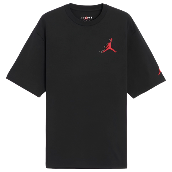 Tricou pentru bărbați Jordan Flt Ess Hldy Crew 100% bumbac/ Black photo 4