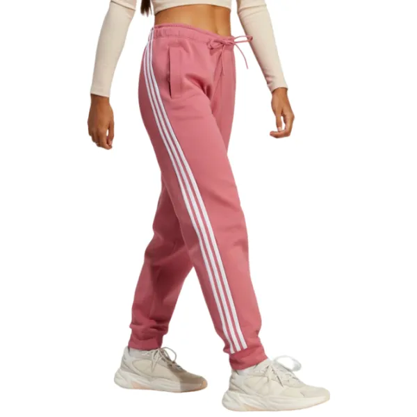 Pantaloni sportivi pentru femei Adidas W Fi 3S Reg Pnt L/ Light Coral photo 3