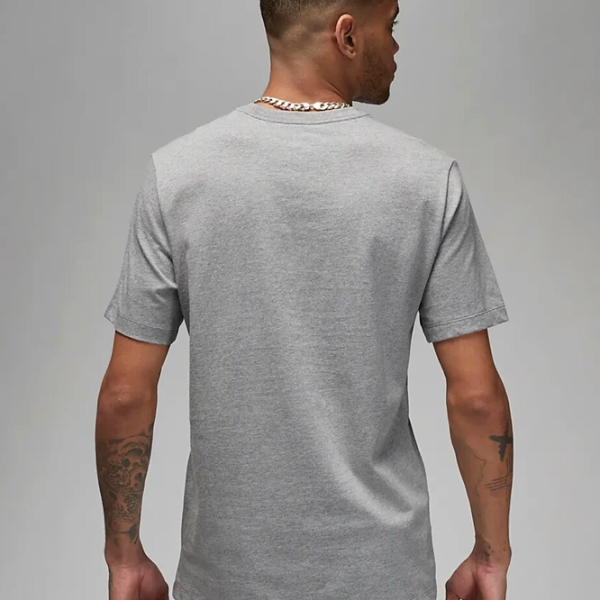 Tricou pentru bărbați Jordan Flt Ess Jm Ss Crew 100% bumbac/ Gray photo 4