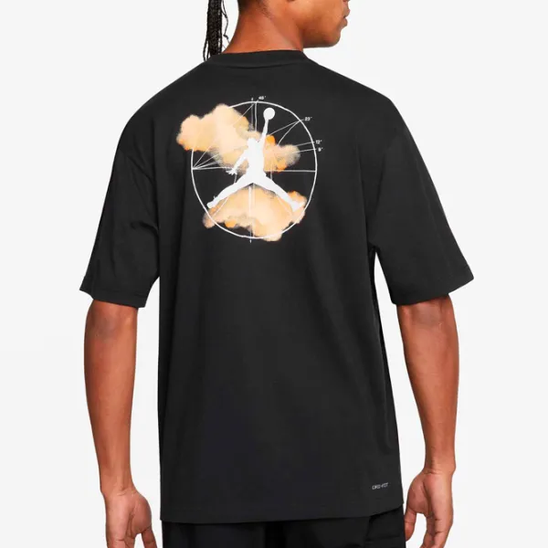 Tricou pentru bărbați Jordan Sprt Gfx Ss Crew 100% bumbac/ Black photo 2 Tricou pentru bărbați Jordan Sprt Gfx Ss Crew 100% bumbac/ Black photo 2