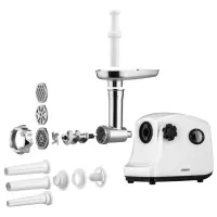 Mașină de tocat carne Ardesto MGA-1735R 1600 W/ 1.6 kg/ min/ White photo 6