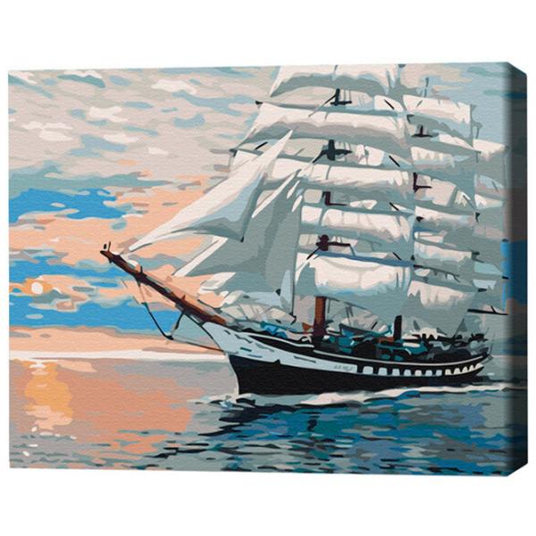 Картина по номерам BrushMe Ветер в парусах BS52208FC 50 x 40 см/ Горизонтальная photo 3