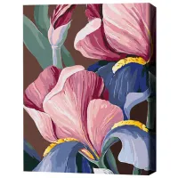 Pictură pe numere BrushMe Iriși BS53760FC 50 x 40 cm/ Verticală photo 3
