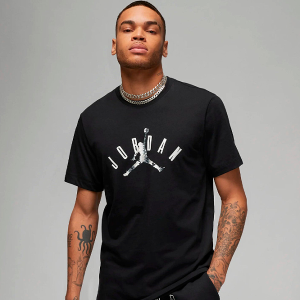 Футболка для мужчин Jordan Flt Mvp Jm Ss Crew 100% хлопок/ Черный photo 2 Футболка для мужчин Jordan Flt Mvp Jm Ss Crew 100% хлопок/ Черный photo 2