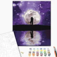 Картина по номерам BrushMe Сказочные объятия BS52861FC 50 x 40 см/ Вертикальная photo 2