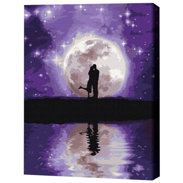 Pictură pe numere BrushMe Îmbrățișări fermecate BS52861FC 50 x 40 cm/ Verticală photo 3