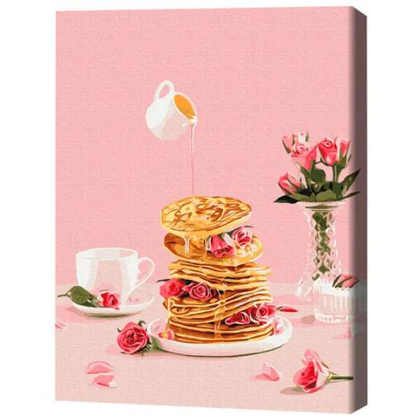 Pictură pe numere BrushMe Deliciu cu miere BS53597FC 50 x 40 cm/ Verticală photo 3