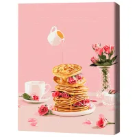 Pictură pe numere BrushMe Deliciu cu miere BS53597FC 50 x 40 cm/ Verticală photo 3