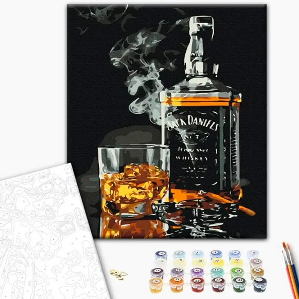 Картина по номерам BrushMe Набор настоящего мужчины BS5001FC 50 x 40 см/ Вертикальная photo 2