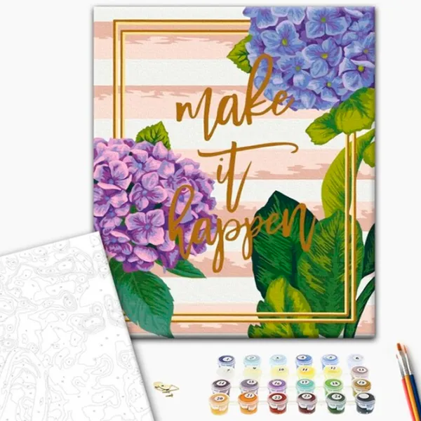 Картина по номерам BrushMe Сделай это! BS52532FC 50 x 40 см/ Вертикальная photo 2