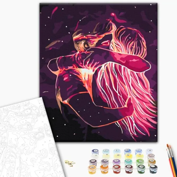 Картина по номерам BrushMe Космические объятия BS41360FC 50 x 40 см/ Вертикальная photo 2 Картина по номерам BrushMe Космические объятия BS41360FC 50 x 40 см/ Вертикальная photo 2