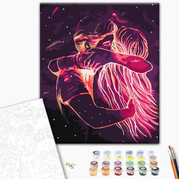 Картина по номерам BrushMe Космические объятия BS41360FC 50 x 40 см/ Вертикальная photo 2 Картина по номерам BrushMe Космические объятия BS41360FC 50 x 40 см/ Вертикальная photo 2