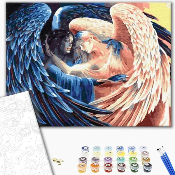 Картина по номерам BrushMe Вечная борьба BS32023FC 50 x 40 см/ Горизонтальная photo 2