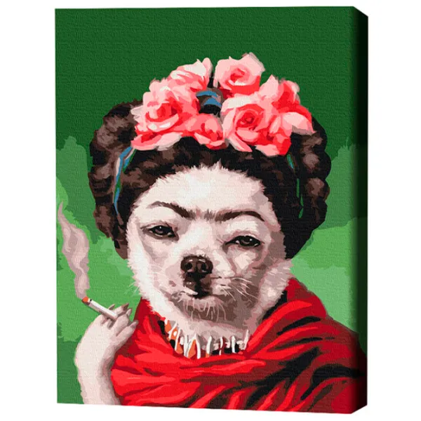 Картина по номерам BrushMe Фрида BS53619 50 x 40 см/ Вертикальная photo 3 Картина по номерам BrushMe Фрида BS53619 50 x 40 см/ Вертикальная photo 3