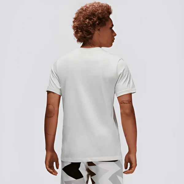 Футболка для мужчин Jordan Flt Mvp Jm Ss Crew 100% хлопок/ Белый photo 2 Футболка для мужчин Jordan Flt Mvp Jm Ss Crew 100% хлопок/ Белый photo 2