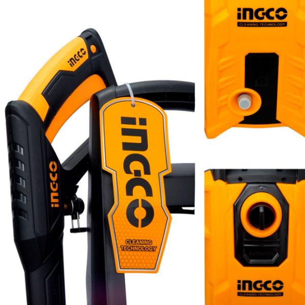 Maşină de curăţat cu presiune INGCO HPWR18008 1800 W/ Yellow photo 5 Maşină de curăţat cu presiune INGCO HPWR18008 1800 W/ Yellow photo 5