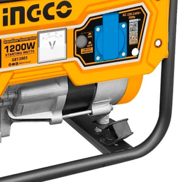 Генератор INGCO GE15005 220 - 240 В Бензин/ 1 кВт photo 3 Генератор INGCO GE15005 220 - 240 В Бензин/ 1 кВт photo 3