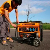 Generator de curent INGCO GE55003 220 - 240 V Benzină / 5 kW photo 8