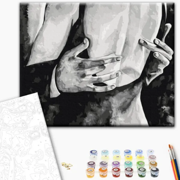 Картина по номерам BrushMe Язык тела 5 BS53859 50 x 40 см/ Горизонтальная photo 2