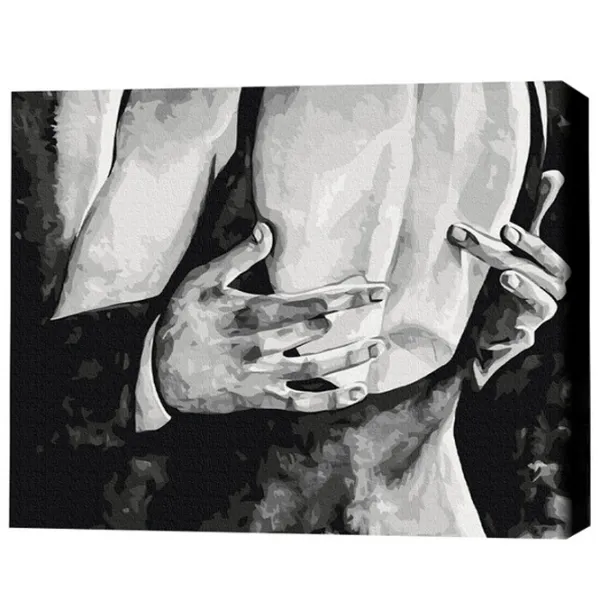 Картина по номерам BrushMe Язык тела 5 BS53859 50 x 40 см/ Горизонтальная photo 3