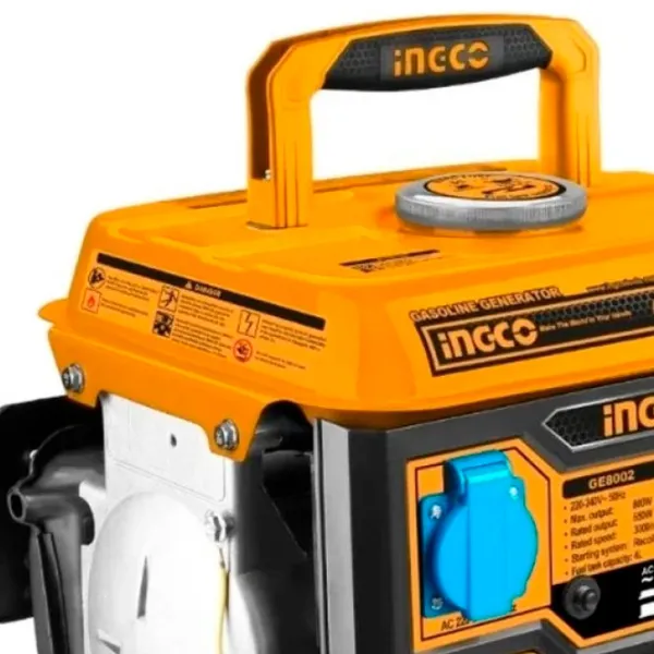 Generator de curent INGCO GE8002 220 - 240 V Benzină / 0.65 kW photo 5 Generator de curent INGCO GE8002 220 - 240 V Benzină / 0.65 kW photo 5