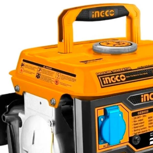 Generator de curent INGCO GE8002 220 - 240 V Benzină / 0.65 kW photo 5 Generator de curent INGCO GE8002 220 - 240 V Benzină / 0.65 kW photo 5