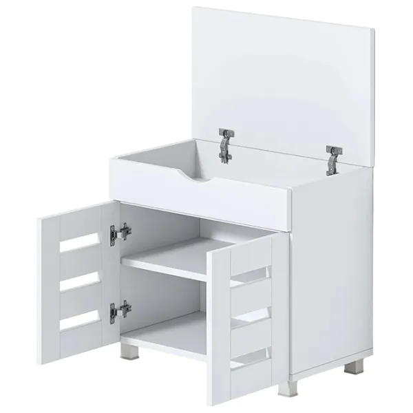Обувной шкаф Fabrik Home Модуль №12 55см x 60см x 35.5см/ Белый ясень/ Белый ясень photo 4