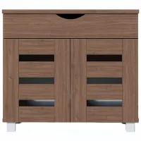 Dulap pentru încălțăminte Fabrik Home Modul №12 55 x 60 x 35.5/ Nuc pietros/ Nuc pietros photo 2