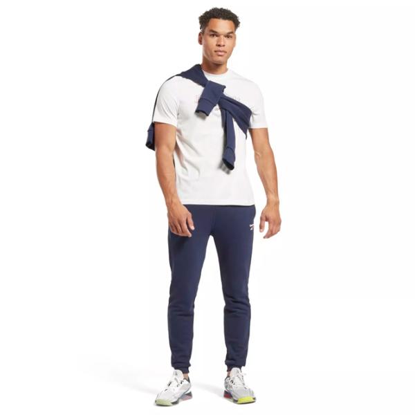 Pantaloni sportivi pentru bărbați Reebok RI Left Leg Jogger M/ Navy photo 4 Pantaloni sportivi pentru bărbați Reebok RI Left Leg Jogger M/ Navy photo 4