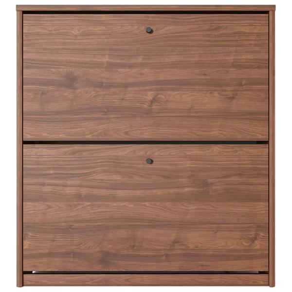 Dulap pentru încălțăminte Fabrik Home 2 uși 800 88 x 80 x 26/ Nuc pietros/ Nuc pietros photo 2 Dulap pentru încălțăminte Fabrik Home 2 uși 800 88 x 80 x 26/ Nuc pietros/ Nuc pietros photo 2