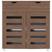 Dulap pentru încălțăminte Fabrik Home Modul №11 80 x 85 x 35.5/ Nuc pietros/ Nuc pietros photo 2