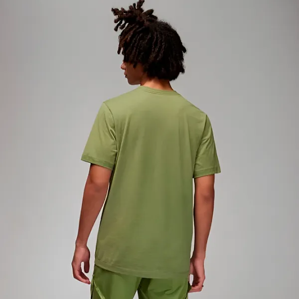 Tricou pentru bărbați Jordan Flt Ess Jm Ss Crew 100% bumbac/ Darkolivegreen photo 2 Tricou pentru bărbați Jordan Flt Ess Jm Ss Crew 100% bumbac/ Darkolivegreen photo 2