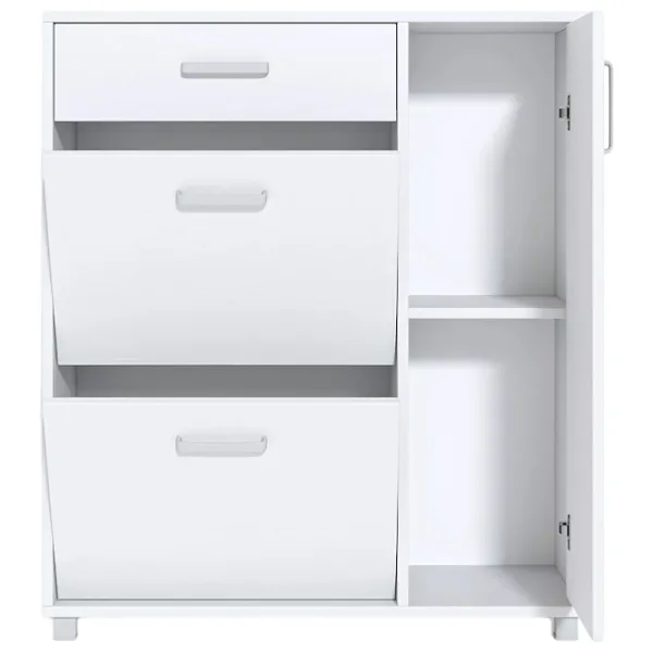 Обувной шкаф Fabrik Home Модуль №05 105.7см x 90см x 28.5см/ Белый ясень/ Белый ясень photo 3 Обувной шкаф Fabrik Home Модуль №05 105.7см x 90см x 28.5см/ Белый ясень/ Белый ясень photo 3