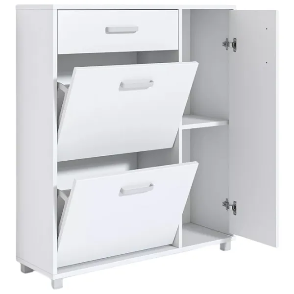 Обувной шкаф Fabrik Home Модуль №05 105.7см x 90см x 28.5см/ Белый ясень/ Белый ясень photo 4 Обувной шкаф Fabrik Home Модуль №05 105.7см x 90см x 28.5см/ Белый ясень/ Белый ясень photo 4