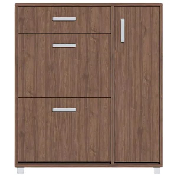 Обувной шкаф Fabrik Home Модуль №05 105.7см x 90см x 28.5см/ Орех каменный/ Орех каменный photo 2 Обувной шкаф Fabrik Home Модуль №05 105.7см x 90см x 28.5см/ Орех каменный/ Орех каменный photo 2
