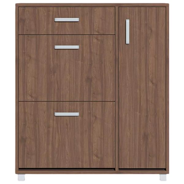 Обувной шкаф Fabrik Home Модуль №05 105.7см x 90см x 28.5см/ Орех каменный/ Орех каменный photo 2 Обувной шкаф Fabrik Home Модуль №05 105.7см x 90см x 28.5см/ Орех каменный/ Орех каменный photo 2